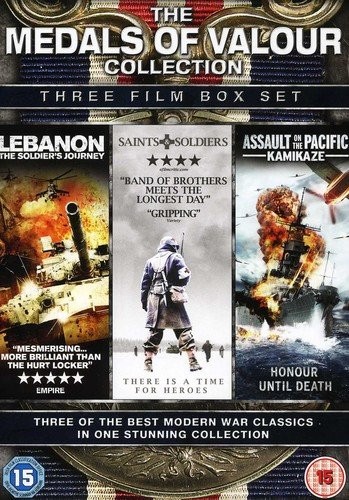 The Medals of Valour Collection - 3 film boxset (Lebanon, Saints & Soldier (DVD)