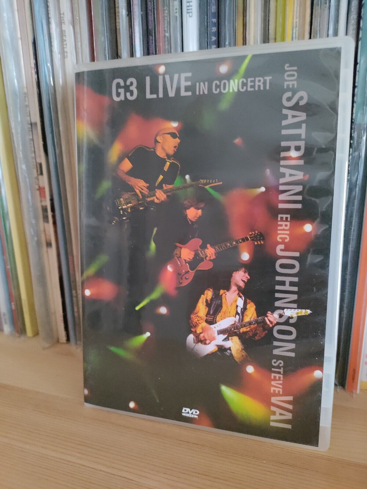 Joe Satrian Steve Vai Eric Johnson DVD Live Concerto Chitarristi