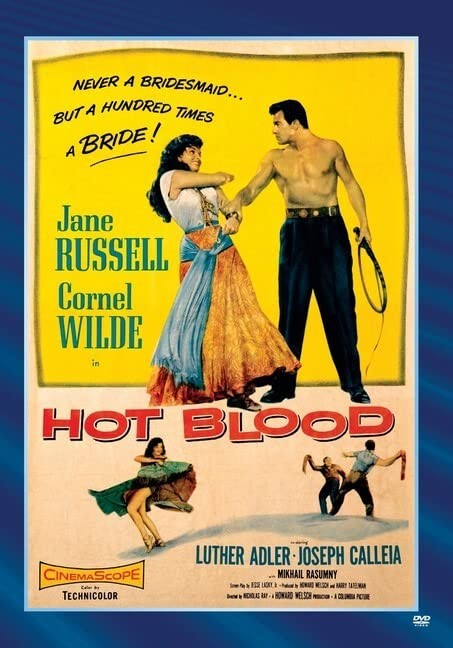 Hot Blood (1955) (DVD) Cornel Wilde Helen Westcott Jane Russell Joseph Calleia