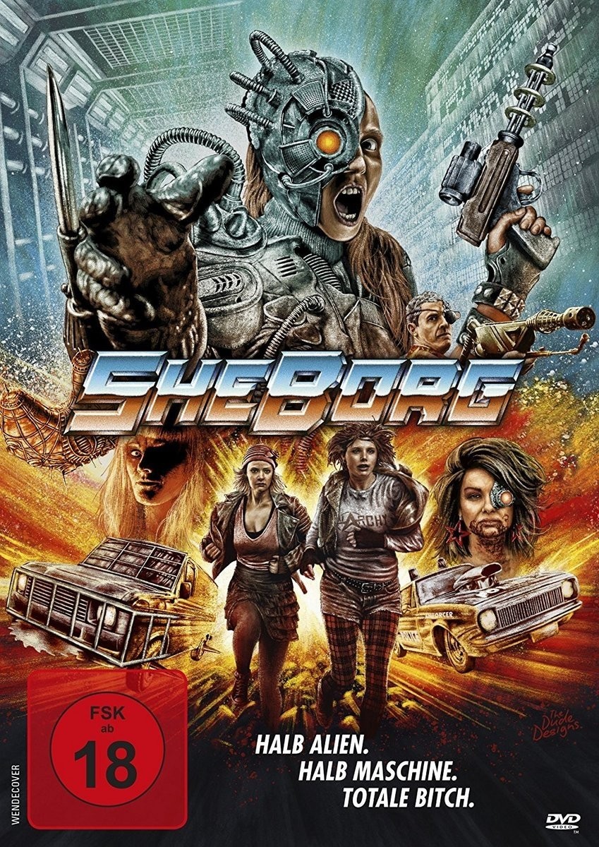 SheBorg - Halb Alien. Halb Maschine. Totale Bitch. (DVD) Daisy Masterman