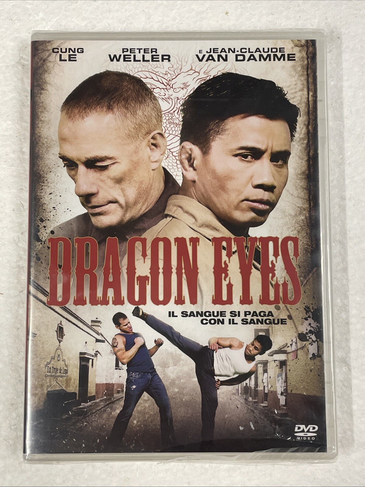 DRAGON EYES (2011) dvd nuovo sigillato JEAN CLAUDE VAN DAMME