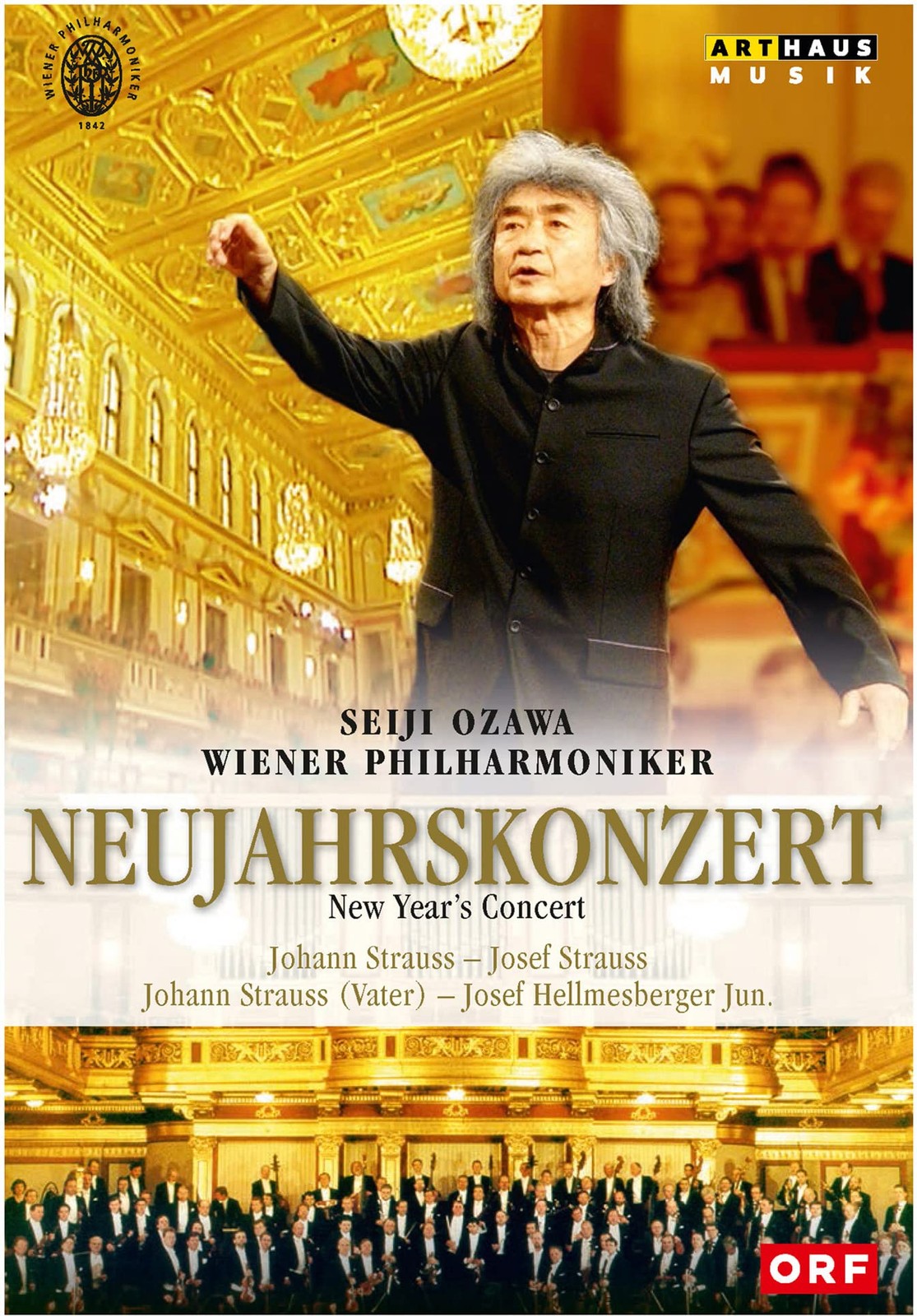 Neujahrskonzert Wien 2002 - Concerto Di (DVD) Strauss Vienna Philharmonic Johann