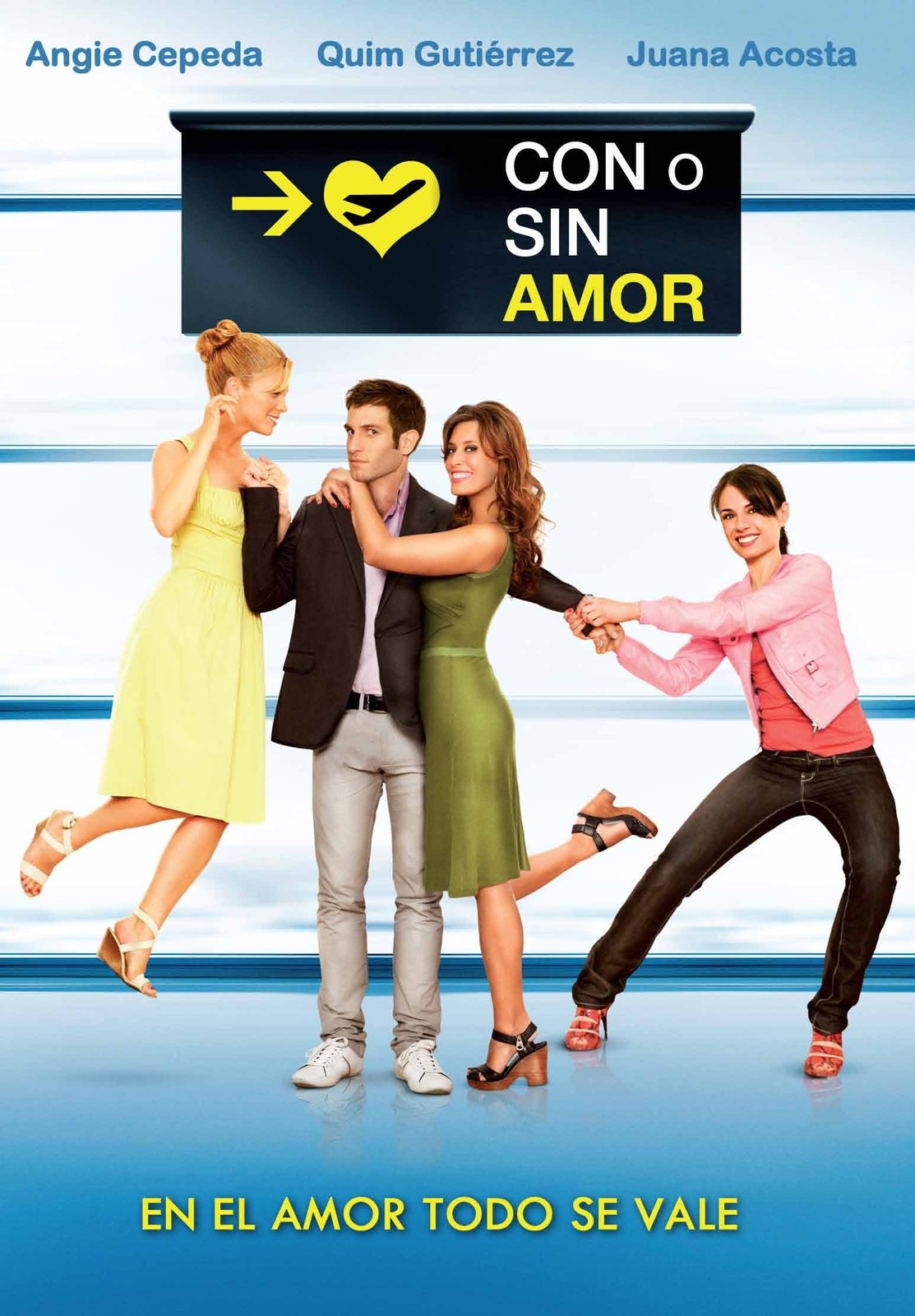 Con O Sin Amor (DVD) Angie Cepeda Juana Costa Quim Gutierrez Miren Ibargueren