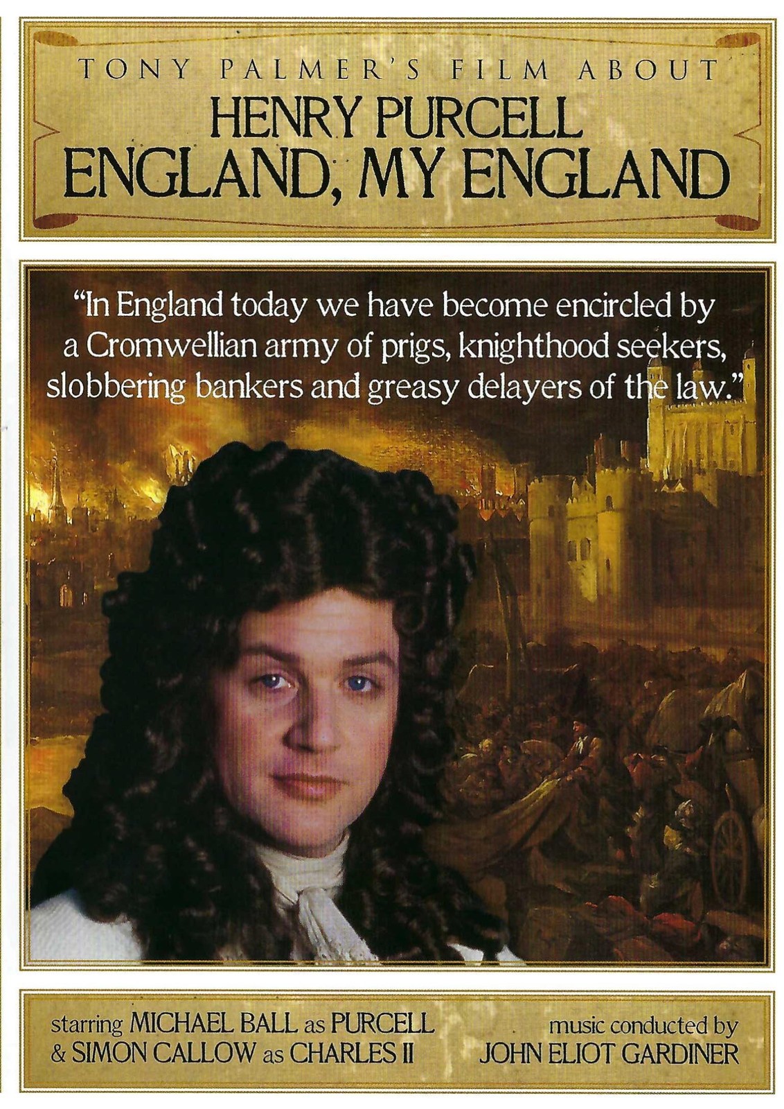 England, My England - Tony Palmer's Film About Henry Purcell (DVD) Letitia Dean
