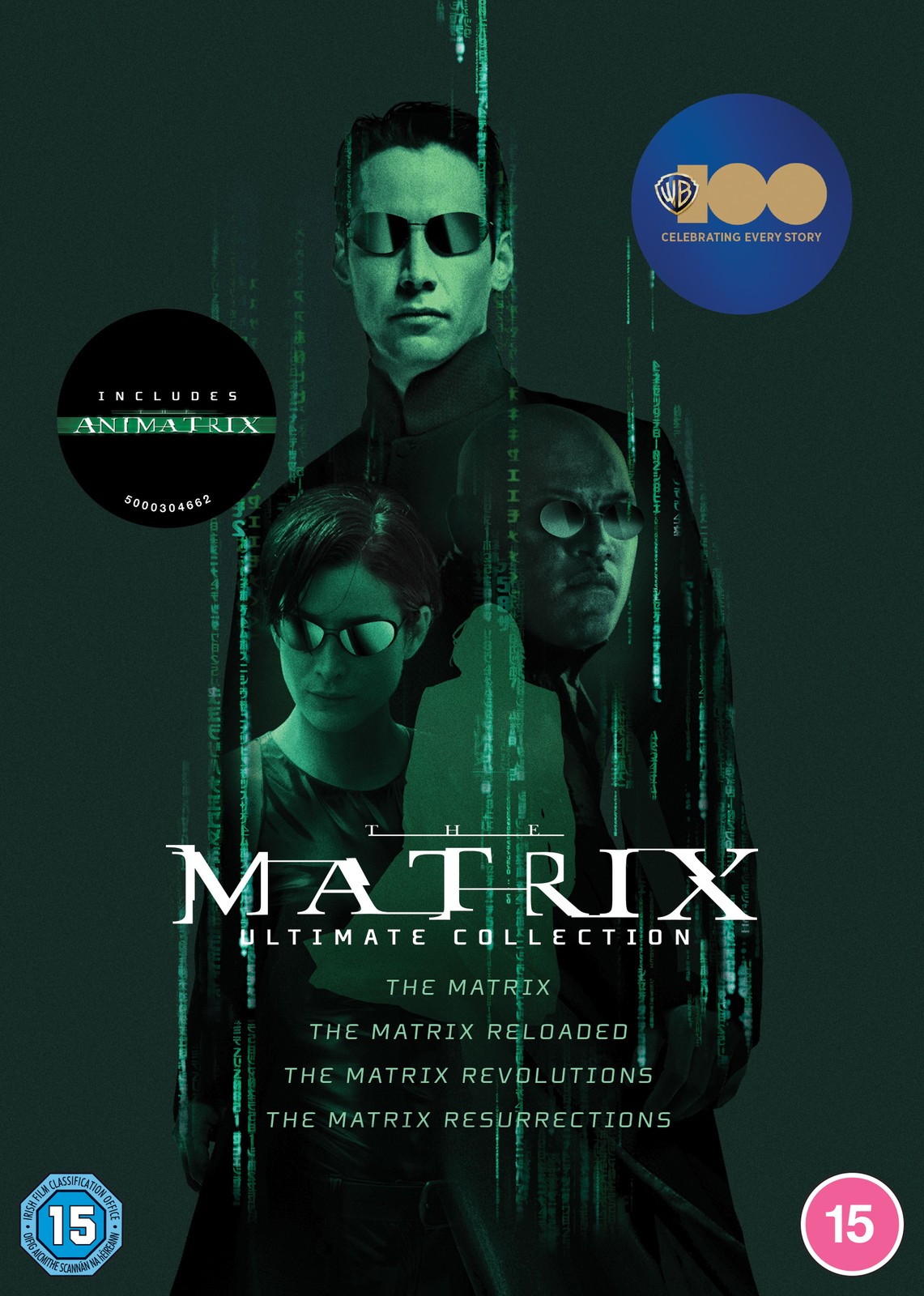 The Matrix: The Ultimate Collection (DVD) Jonathan Groff Laurence Fishburne