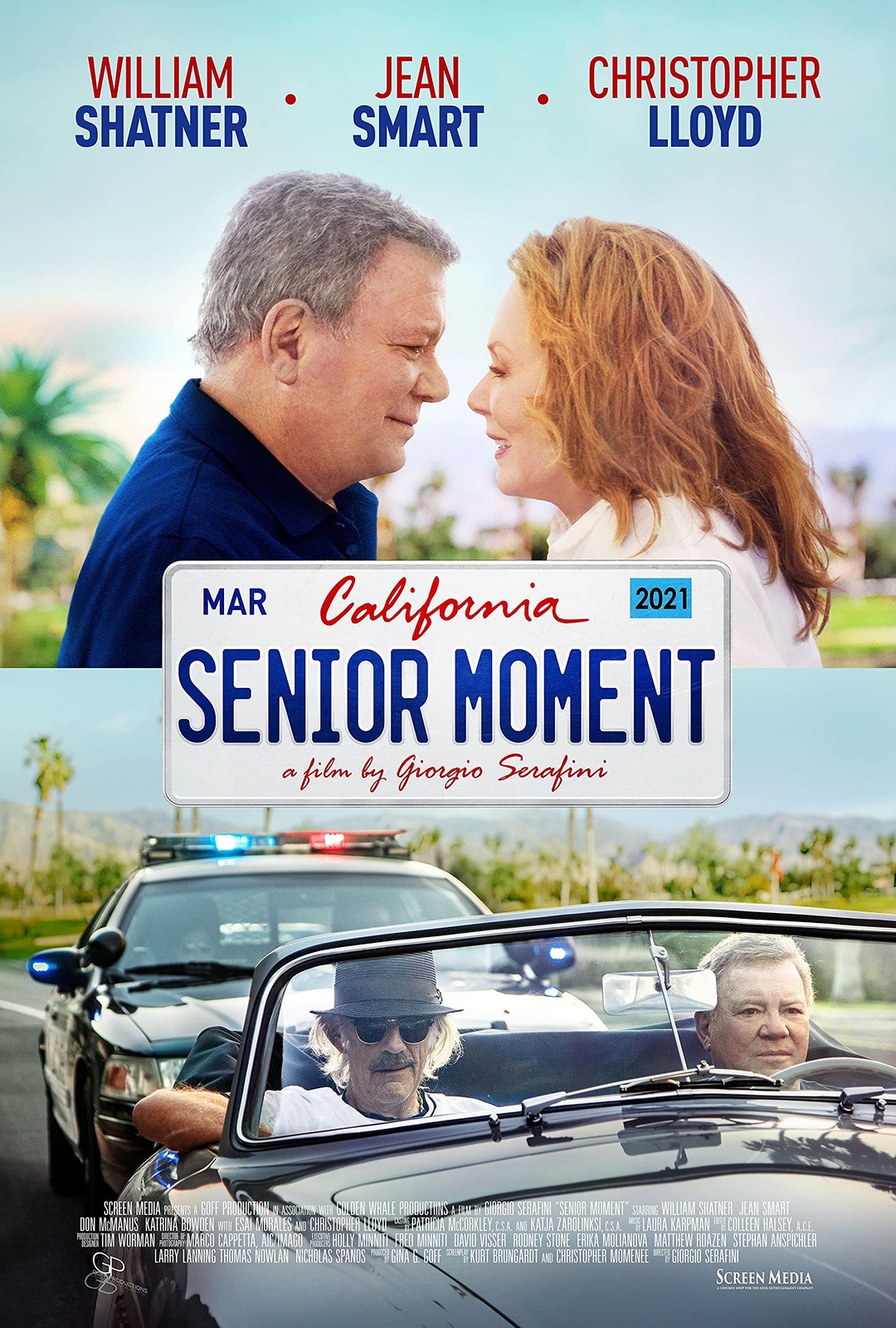 Senior Moment (DVD) William Shatner Christopher Lloyd Jean Smart Esai Morales