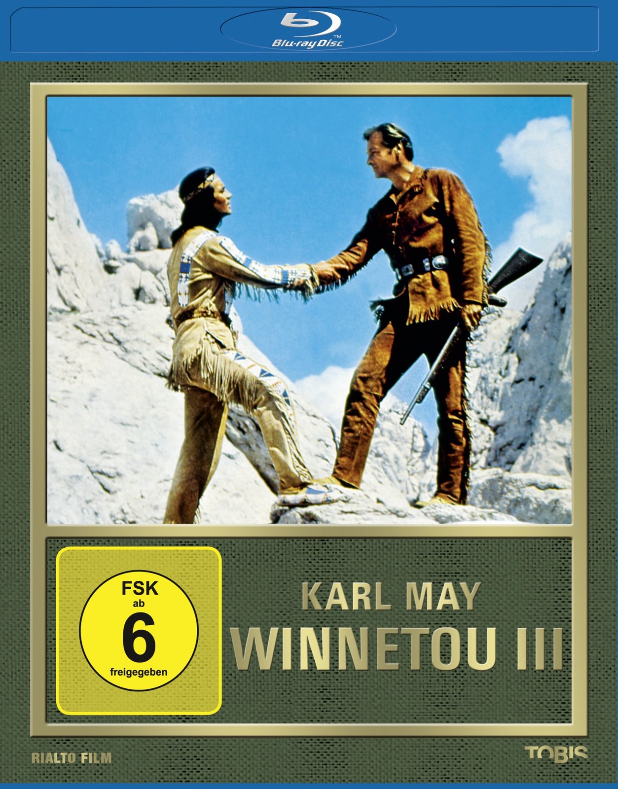 Winnetou 3 (Blu-ray) Pierre Brice Lex Barker Harald Reinl Karl (Buch) May