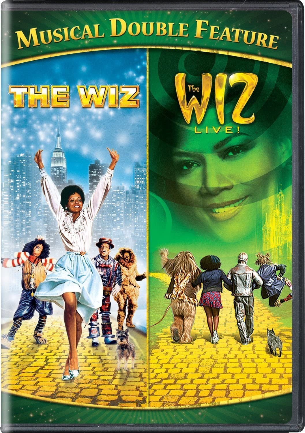 The Wiz / The Wiz Live! Musical Double Feature (DVD) Diana Ross Shanice Williams