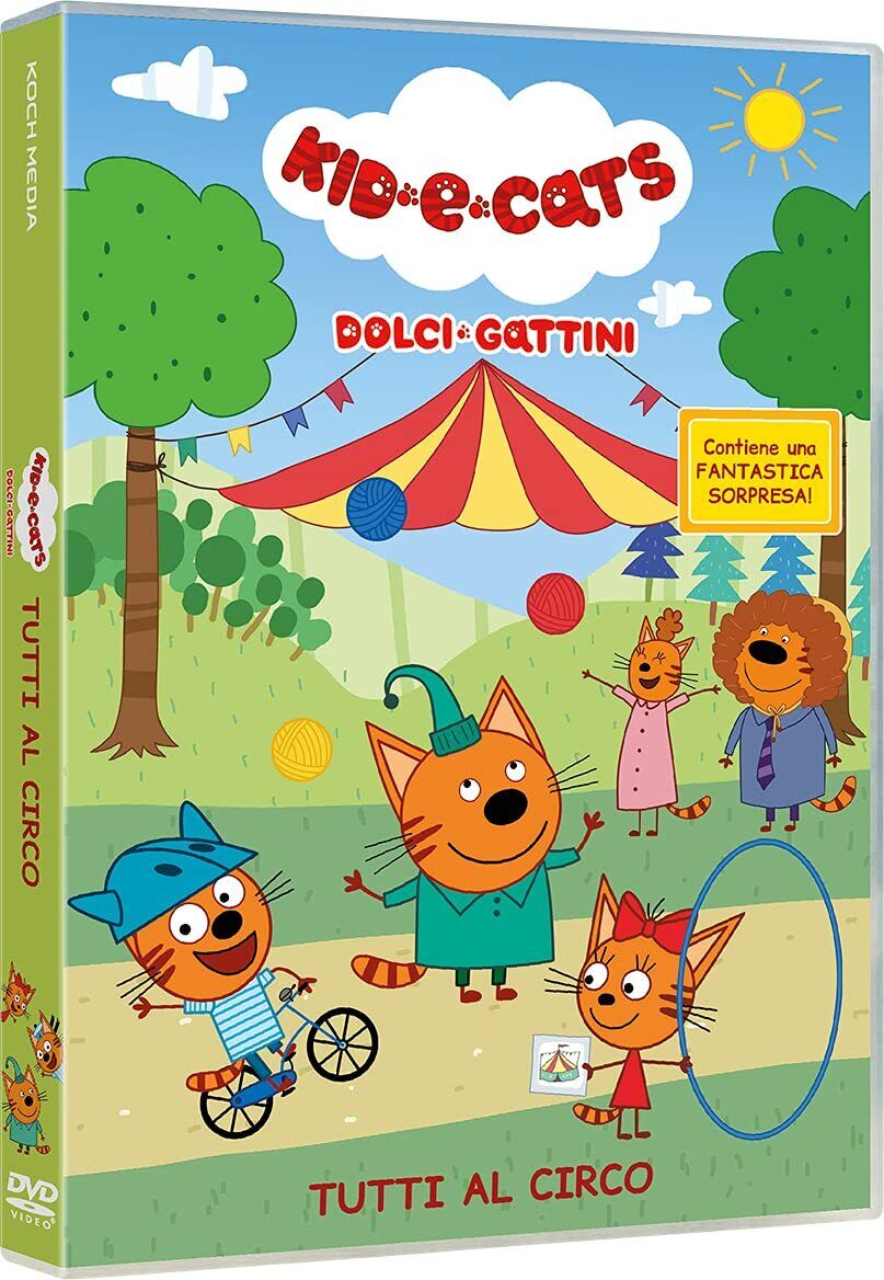 KID-E-CATS  DOLCI GATTINI - TUTTI AL CIRCO  ANIMAZIONE
