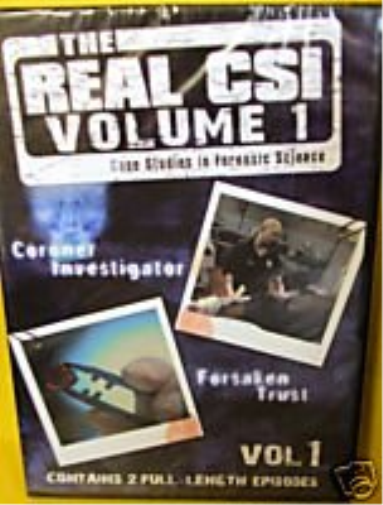 Movie The Real Csi Vol.1 (Import) (Region 2) DVD NUOVO