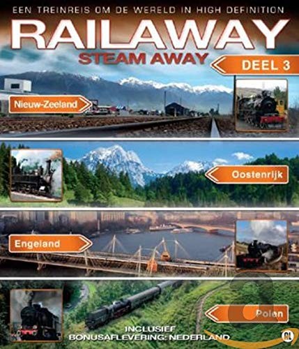 Rail away - Steam away 3 (Blu-ray) Blu Ray