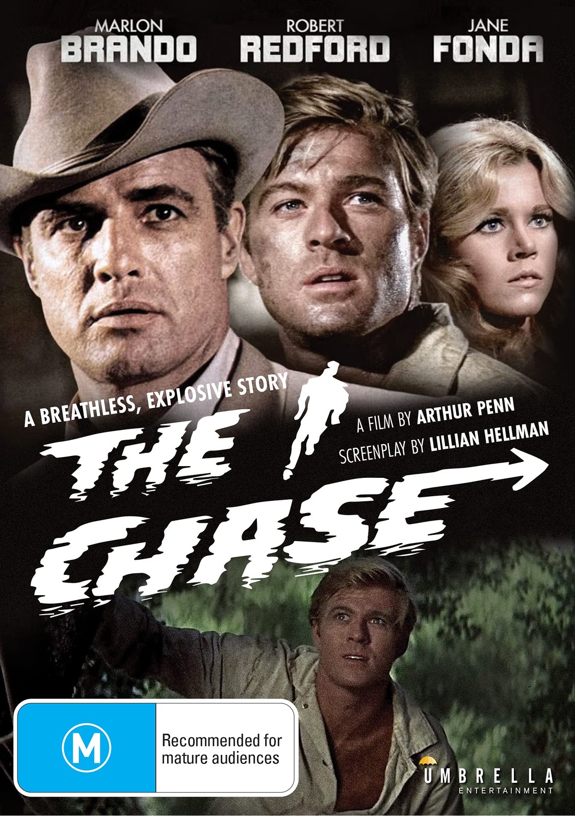 The Chase (DVD) Richard Bradford James Fox Marlon Brando Jane Fonda Arthur Penn