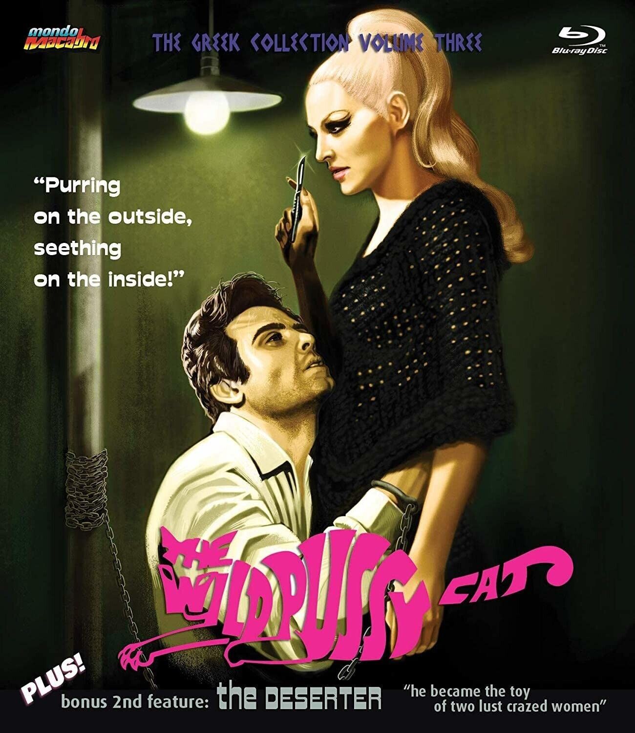 Wild Pussycat/Il Disertore Nuovo Blu-Ray Double Feature!