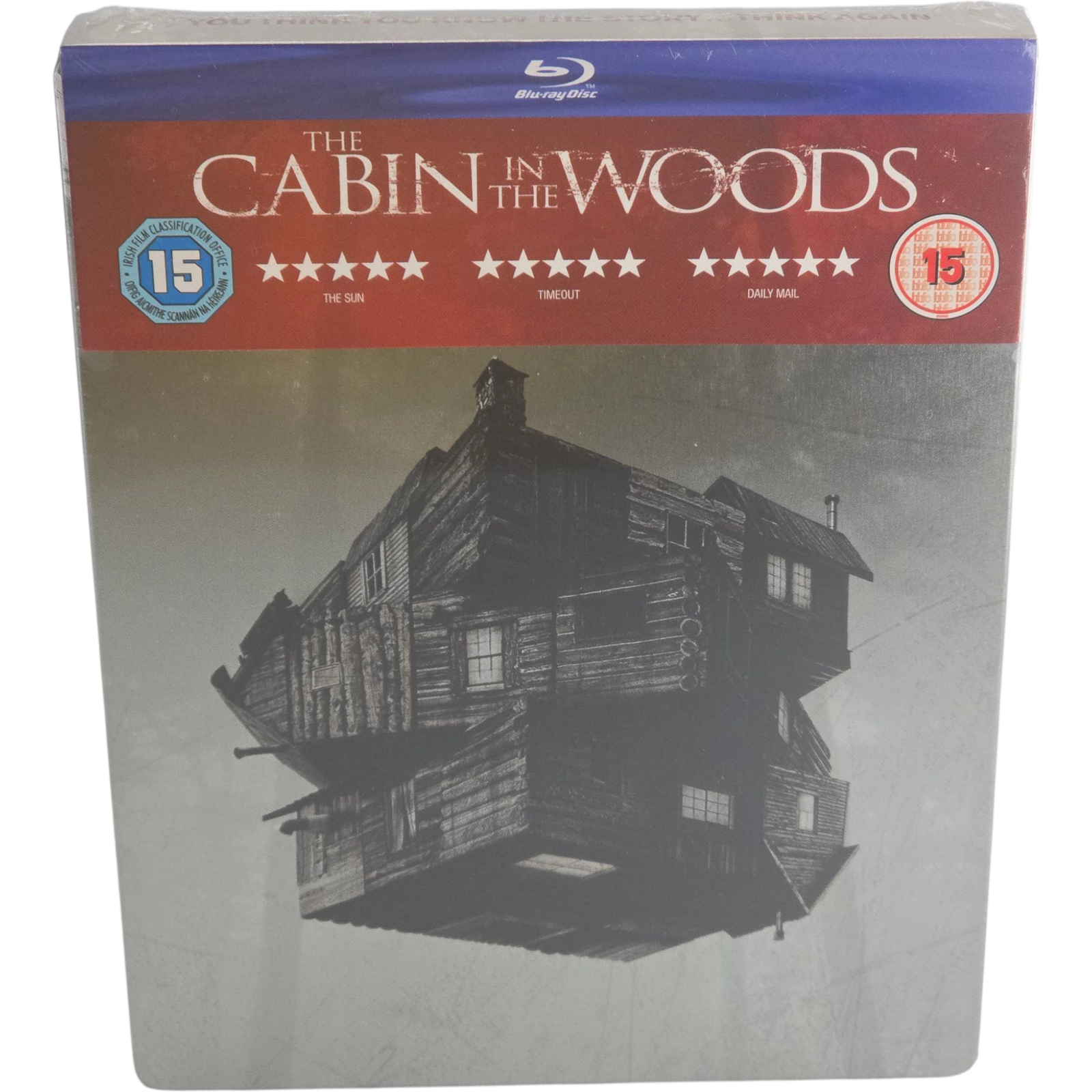 La Cabina Nei Boschi Blu-ray SteelBook Chris Hemsworth Limitata 2012 Zona B