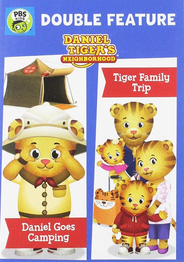 Daniel Tiger's Neighborhood Double Feature: Daniel Goes Camping And Tiger  (DVD)