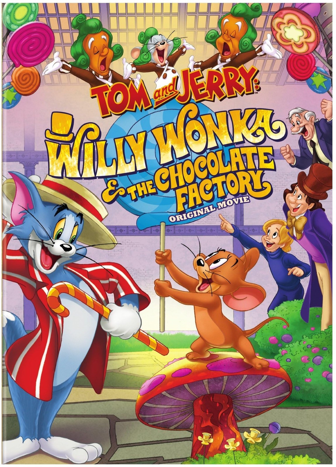 Tom and Jerry: Willy Wonka and the Chocolate Factory (DVD) JP Karliak Lori Alan