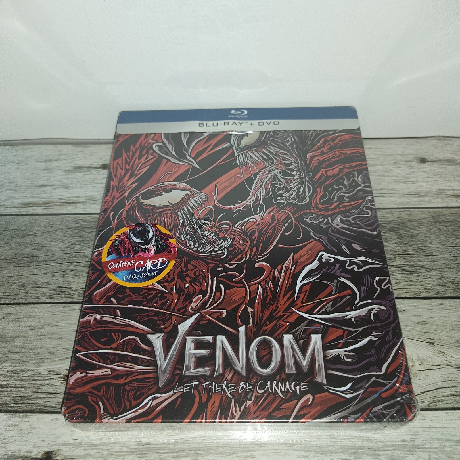 Venom: Lascia Che Ci Sia Carneficina STEELBOOK [Blu-ray + DVD] - NUOVO