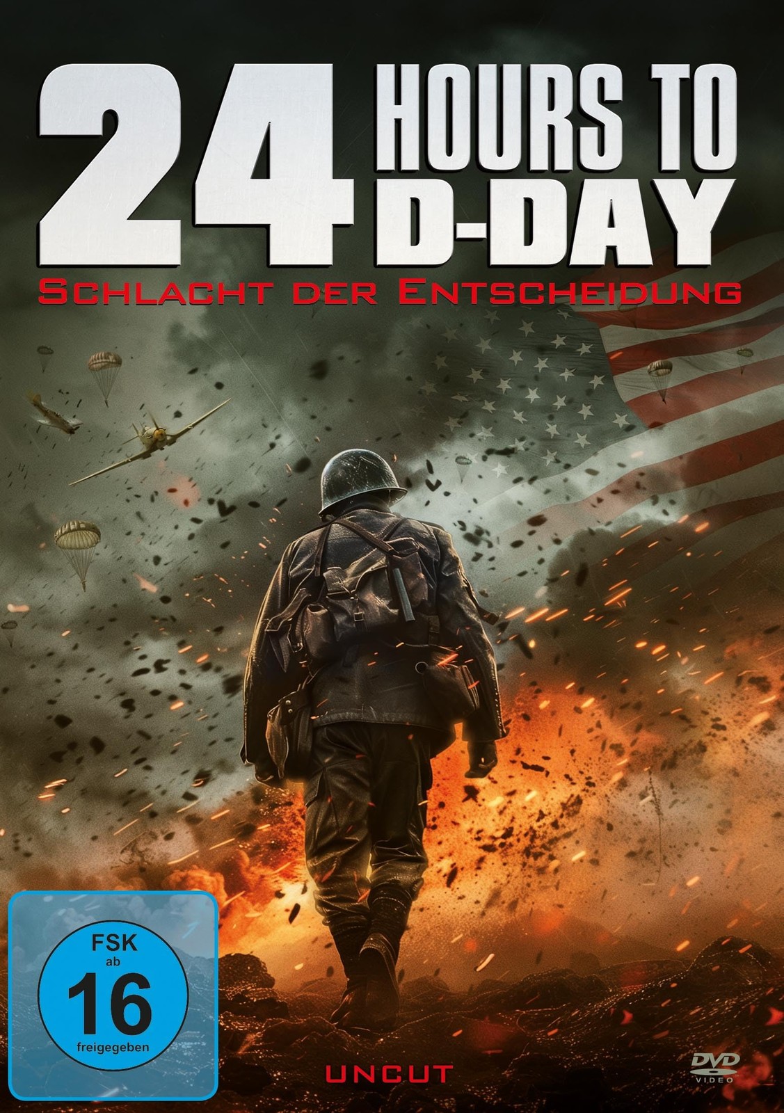 24 Hours to D-Day - Schlacht der Entscheidung (DVD)