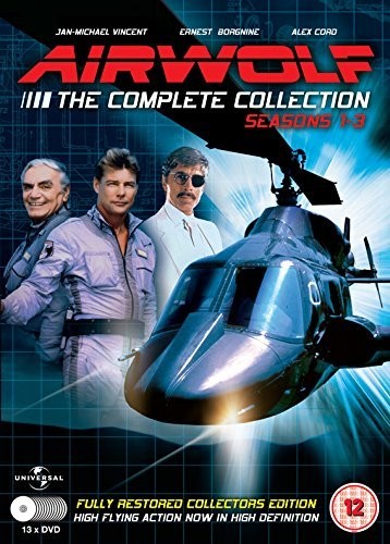 Airwolf - The Complete Collection:Seasons 1-3 - 13 DVD Set (DVD) Ernest Borgnine