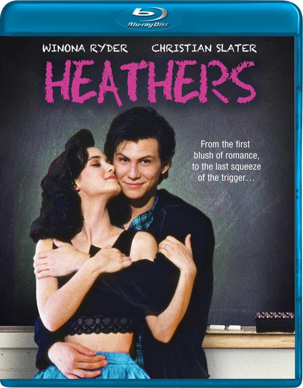 Heathers (Blu-ray) Winona Ryder Christian Slater Shannen Doherty