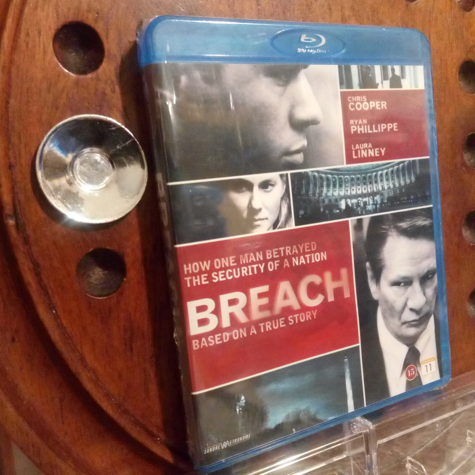 BREACH 2007 Chris Cooper Ryan Phillippe Blu Ray Nuovo