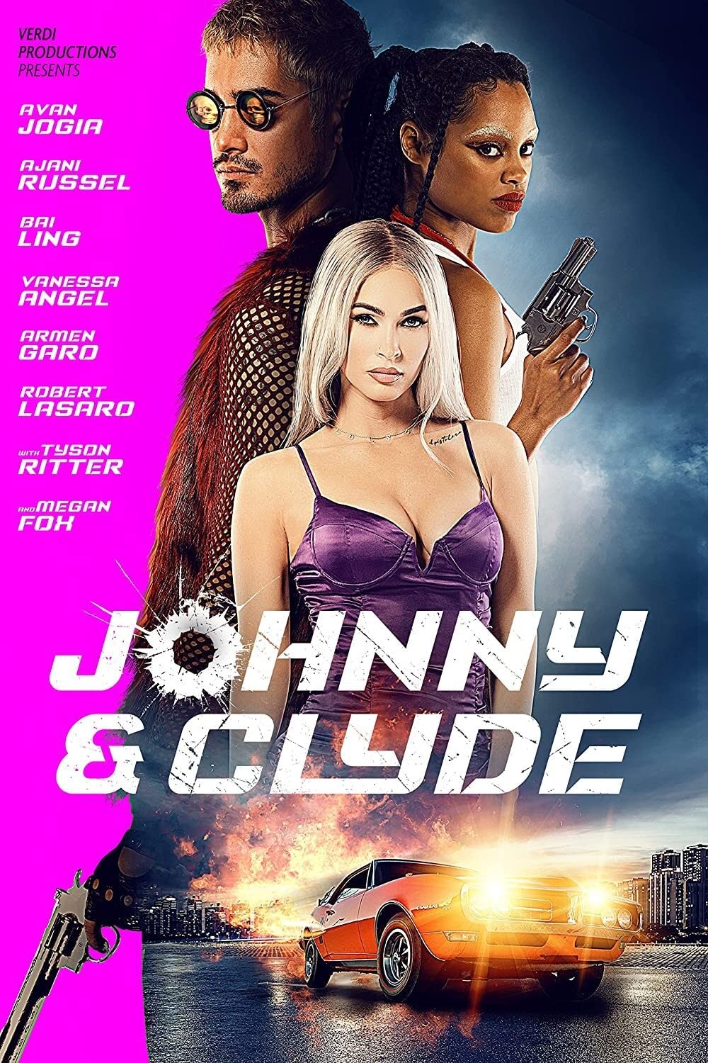 Johnny & Clyde (DVD) Megan Fox Tyson Ritter Vanessa Angel Bai Ling Avan Jogia