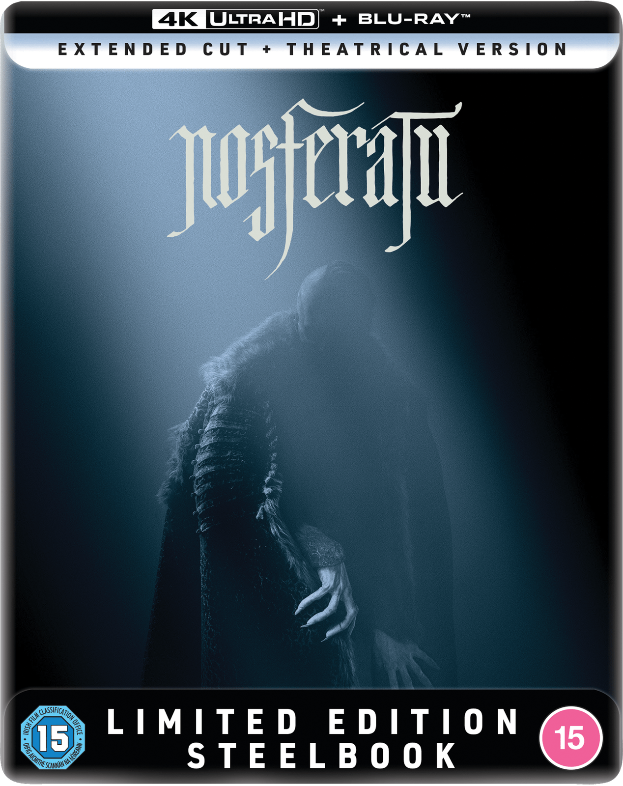 Nosferatu Limited Edition 4K UHD Steelbook (4K UHD Blu-ray) Aaron Taylor-Johnson