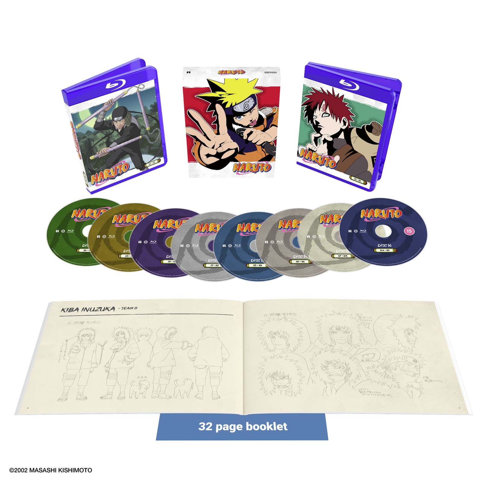Naruto - Collector's Edition Set 2 (Limited Collectors Edition) (Blu-ray)
