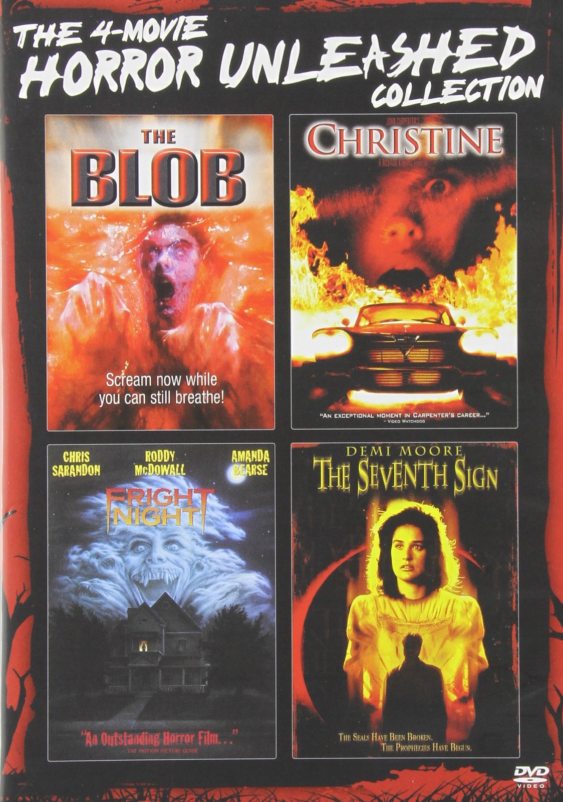 The Blob (1988) / Christine (1983) / Fright Night (1985) / Seventh Sign (DVD)