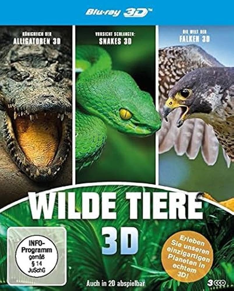 Wilde Tiere 3D (Blu-ray) Various