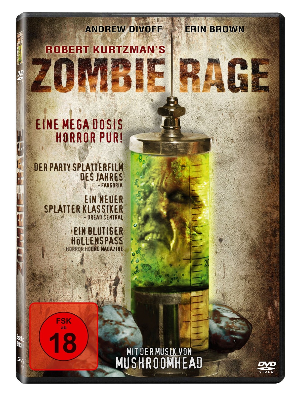 Zombie Rage Uncut (DVD) Andrew Divoff Reggie Bannister Misty Mundae