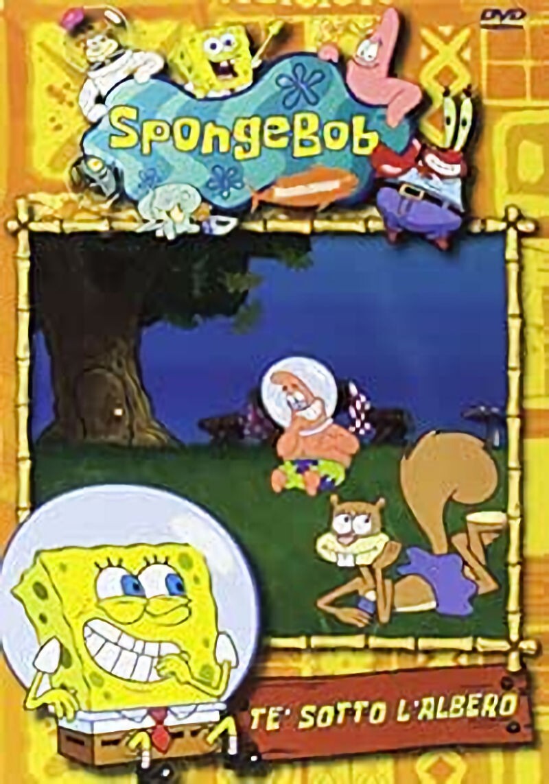 Spongebob - te' sotto l'albero DVD NUOVO