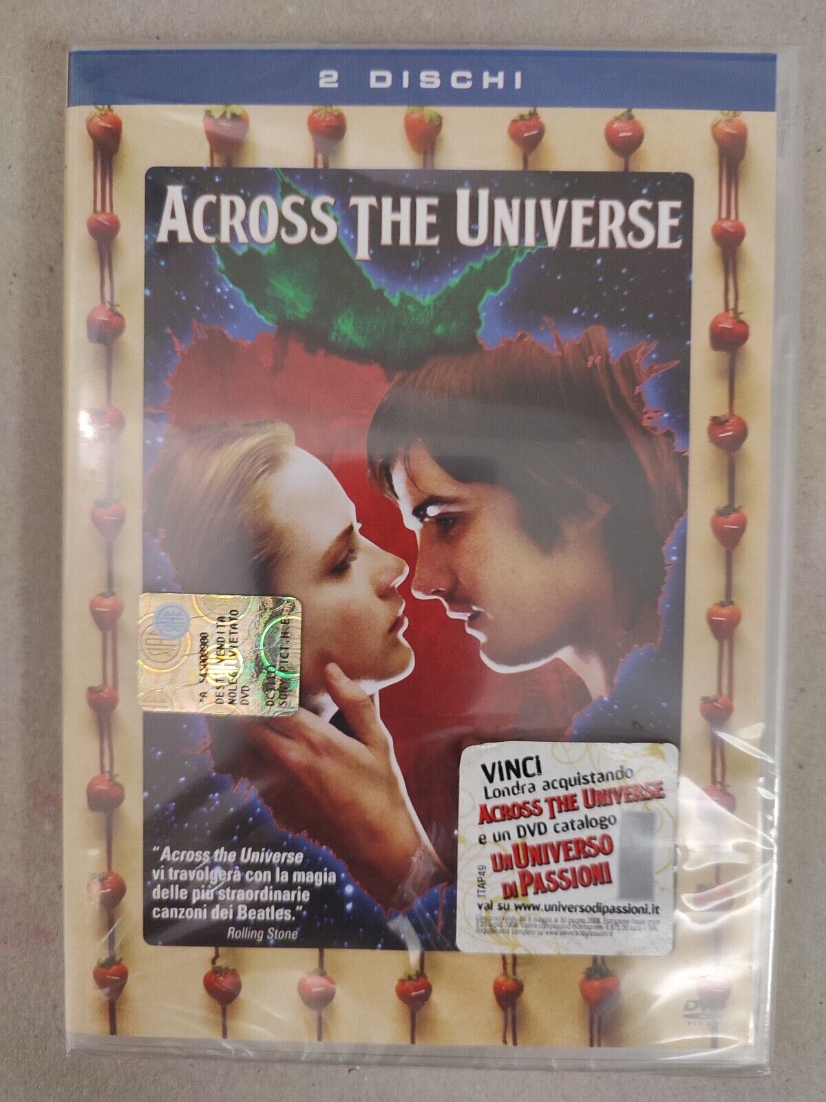 ACROSS THE UNIVERSE EDIZIONE 2 DVD NUOVO SIGILLATO