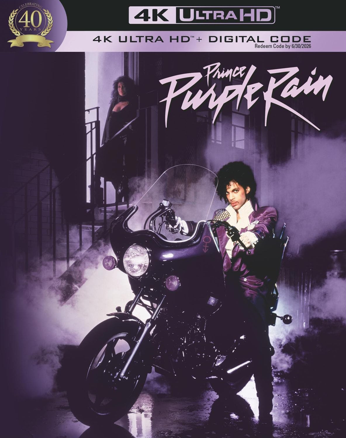 Purple Rain (4K Ultra HD + Digital) (4K UHD Blu-ray) Prince Apollonia Kotero