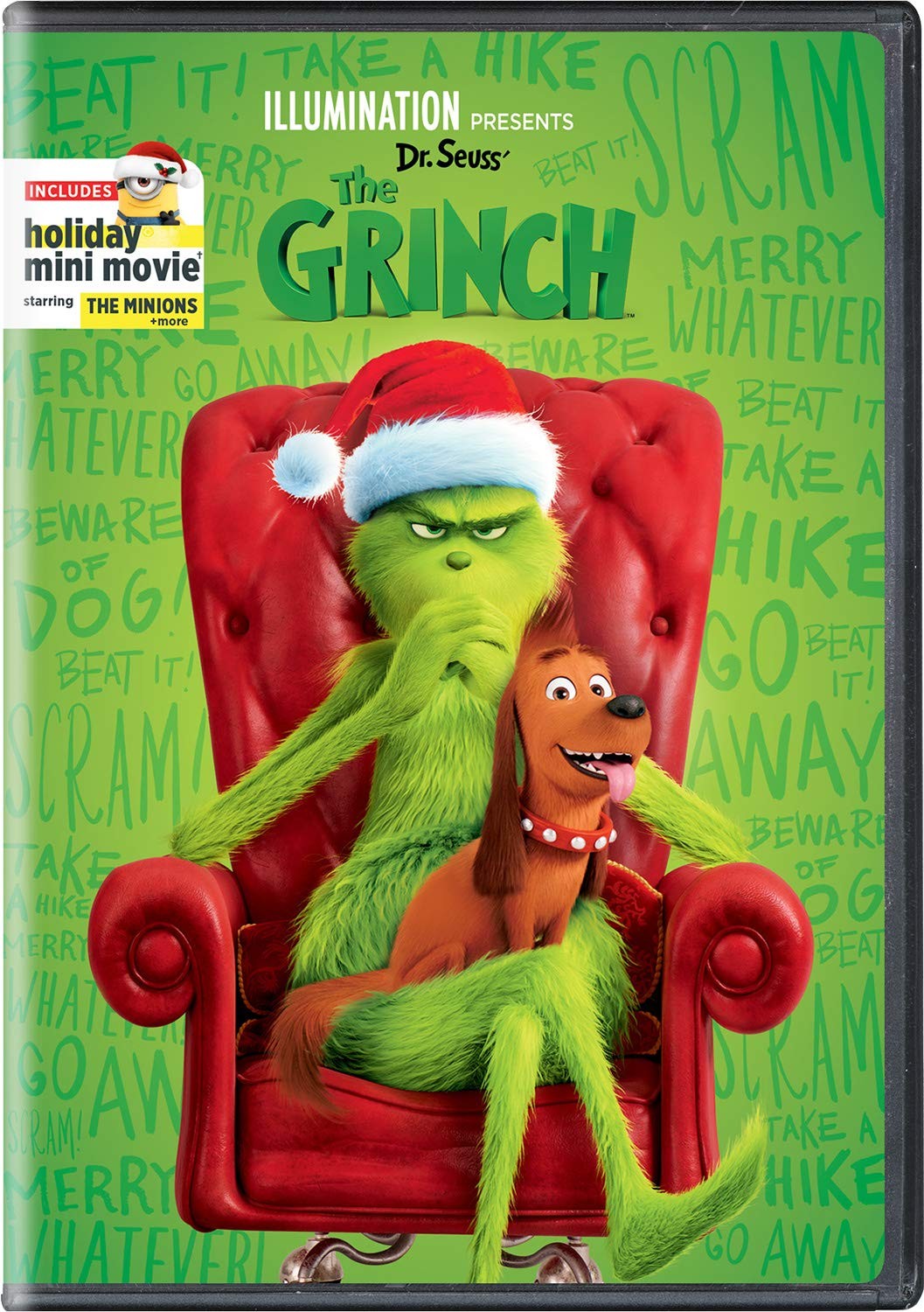 Illumination Presents: Dr. Seuss' The Grinch (DVD) Benedict Cumberbatch