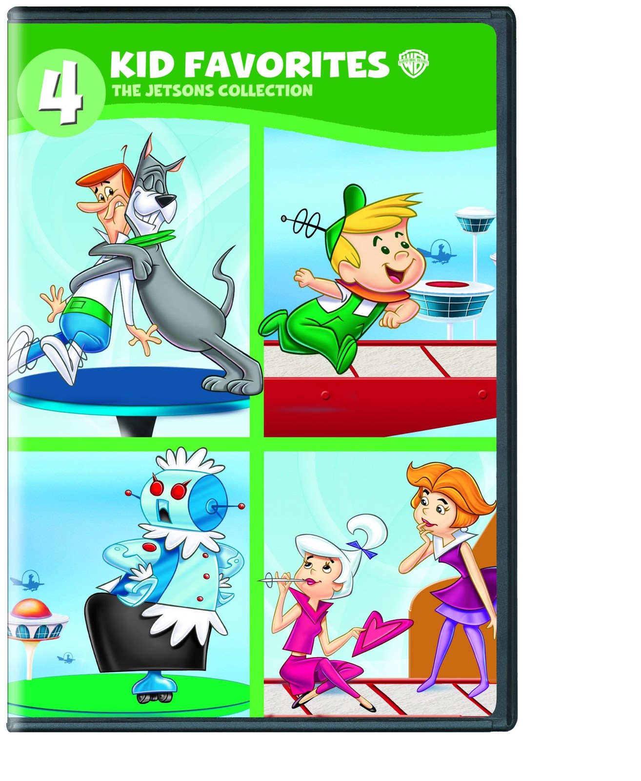 4 Kid Favorites: Jetsons, The (DVD) George O'Hanlon Jr. Penny Singleton