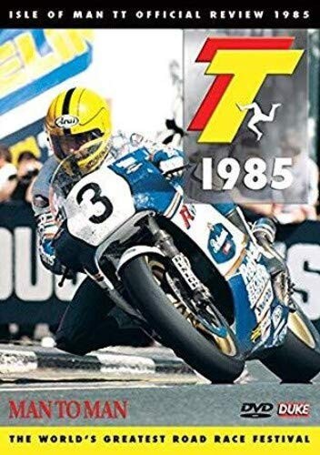 TT 1985 Review - Man to Man DVD (DVD) Joey Dunlop Tony Rutter Geoff Johnson