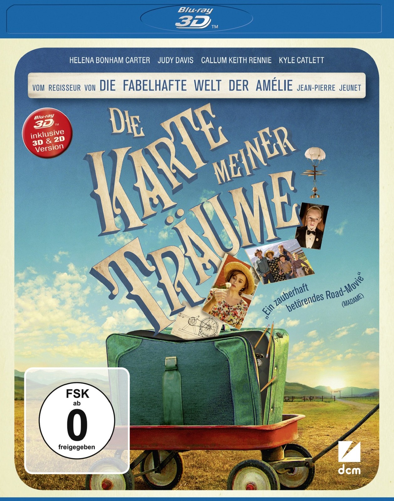 Die Karte meiner Träume – 3D + 2D (Blu-ray)