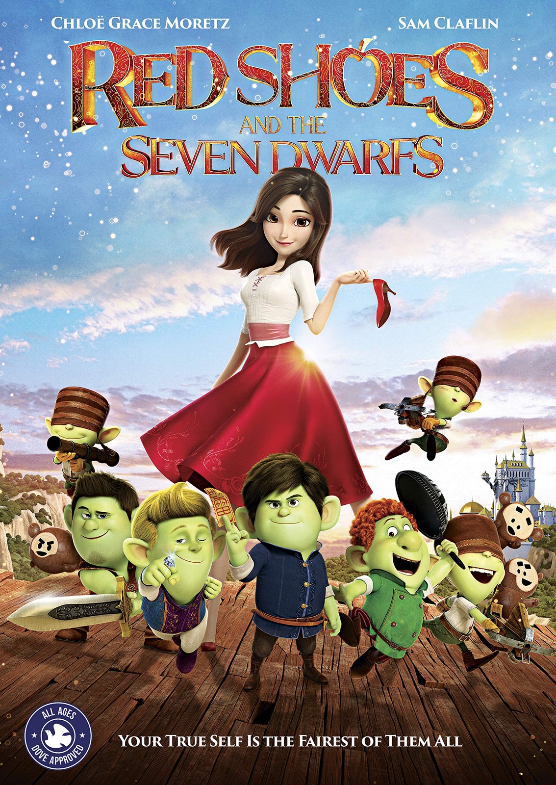 RED SHOES AND THE SEVEN DWARFS (DVD)