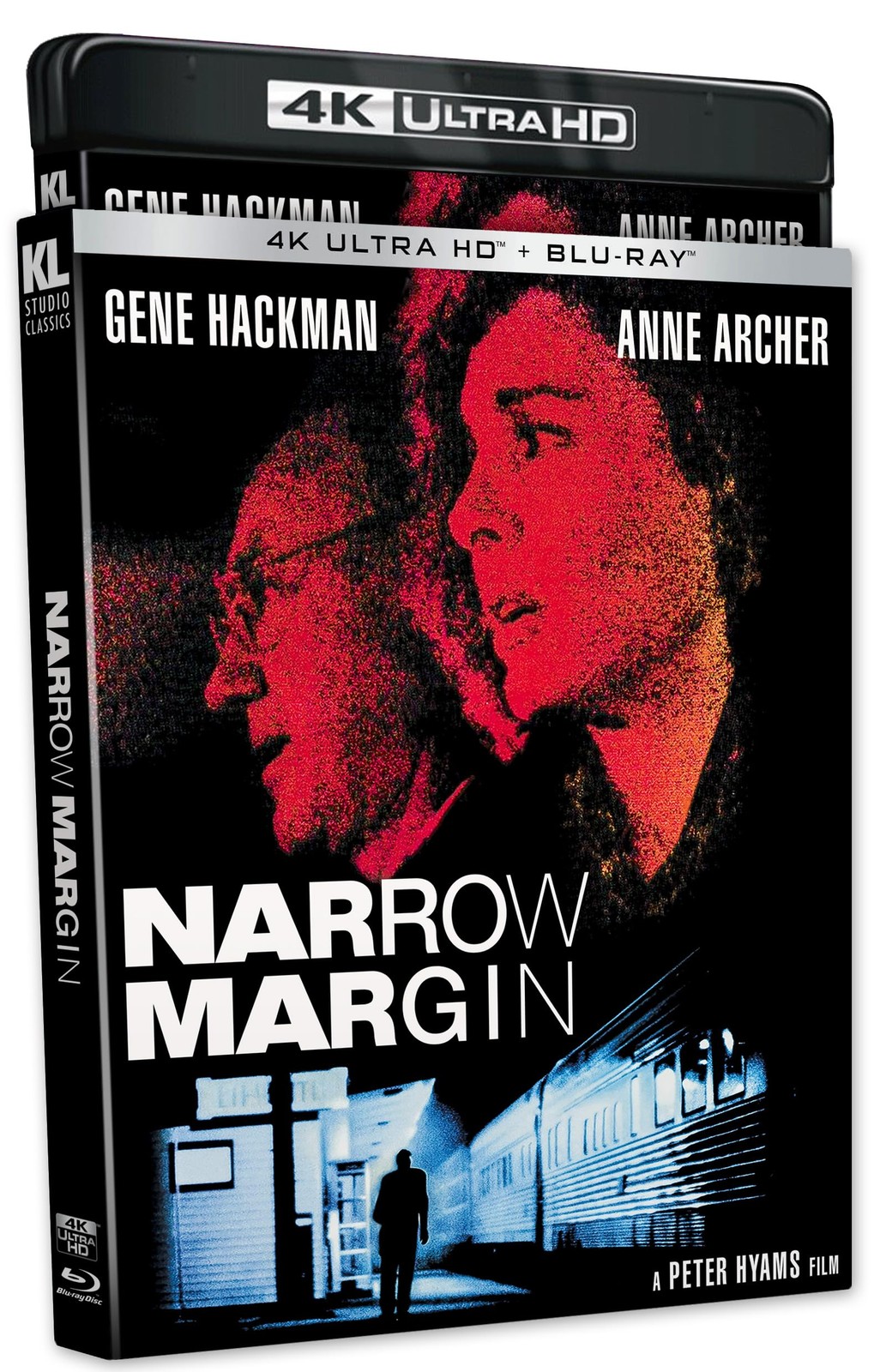 Narrow Margin (4KUHD) (4K UHD Blu-ray) Gene Hackman Anne Archer M. Emmet Walsh