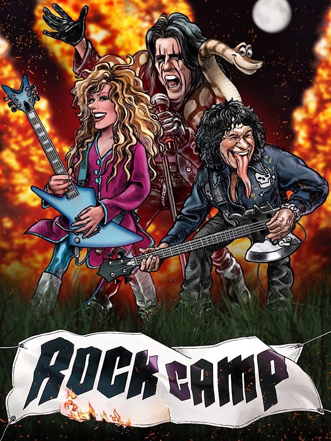Rock Camp (DVD) Alice Cooper Roger Daltrey Sammy Hagar Judas Priest Joe Perry