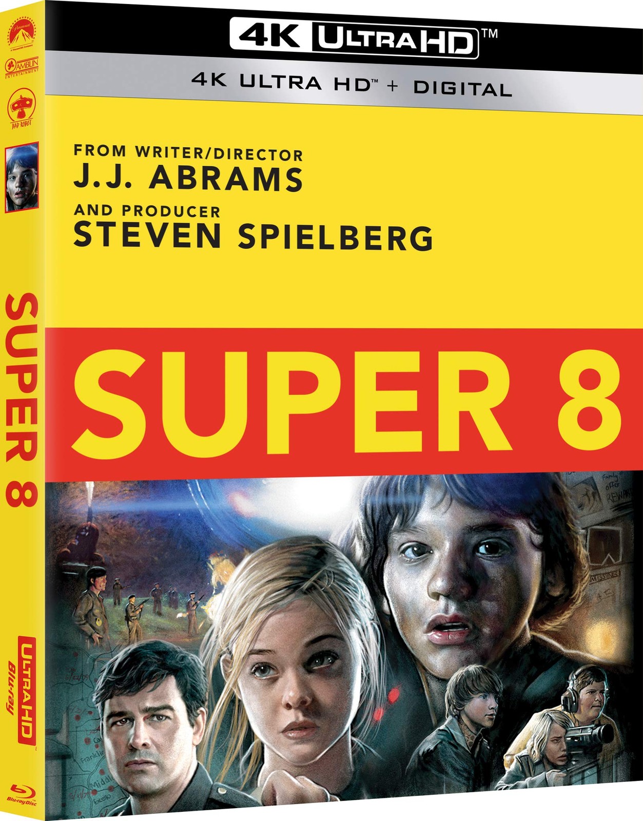 SUPER 8 (Blu-ray) Elle Fanning Kyle Chandler J.J. Abrams