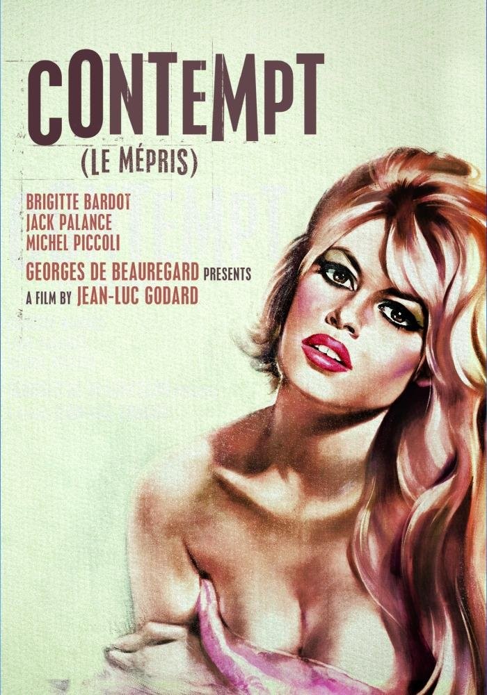 Contempt (DVD) Jack Palance Michel Piccoli Brigitte Bardot Fritz Lang