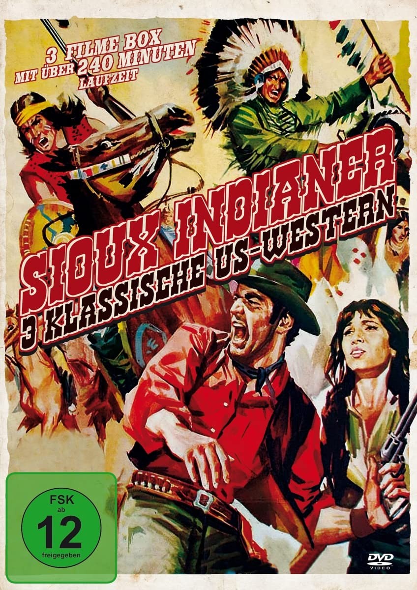 Sioux Indianer - 3 Klassische US-Western (DVD) Various