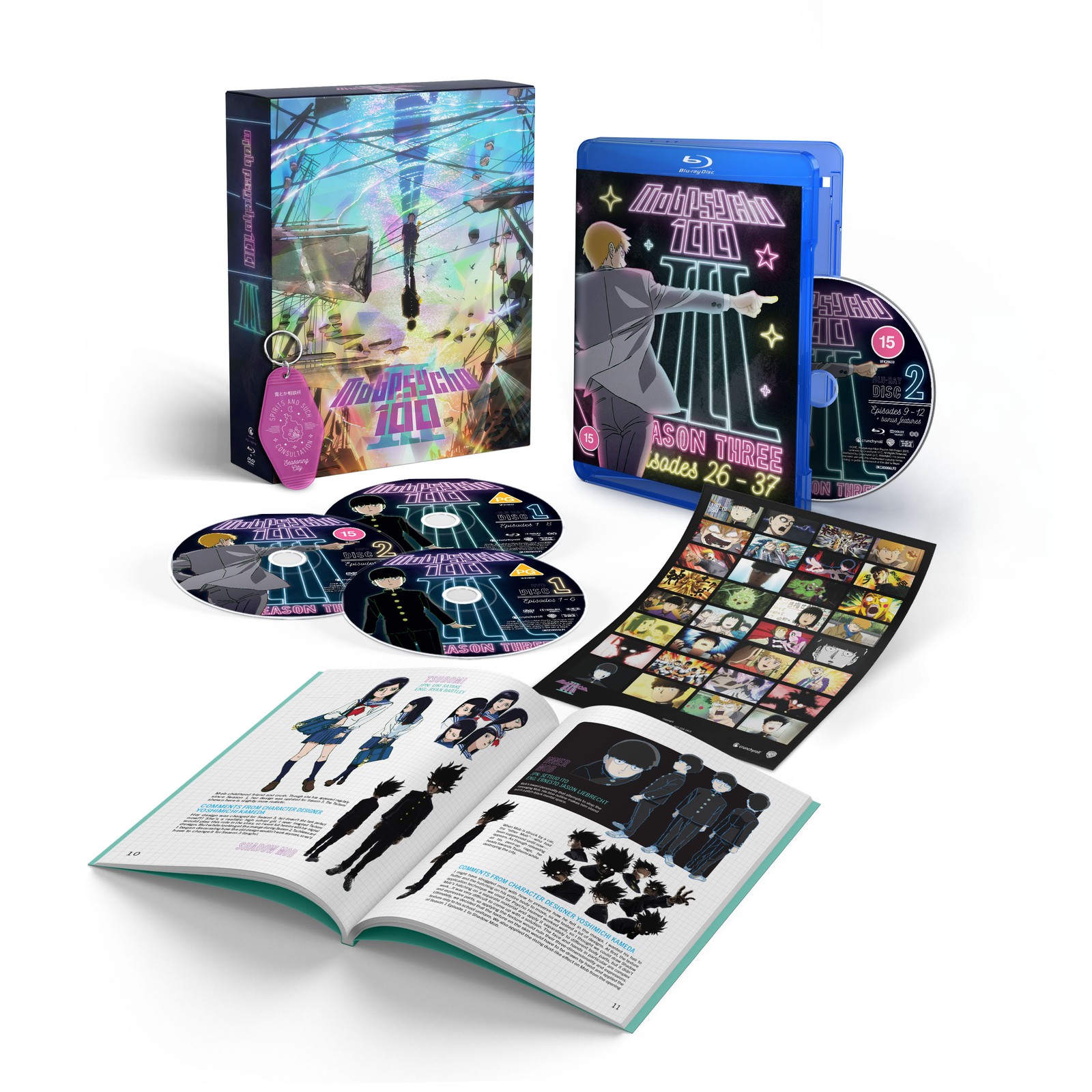 Mob Psycho 100 III - Season 3 - Limited Edition (Blu-ray) Setsuo Ito Akio Ōtsuka