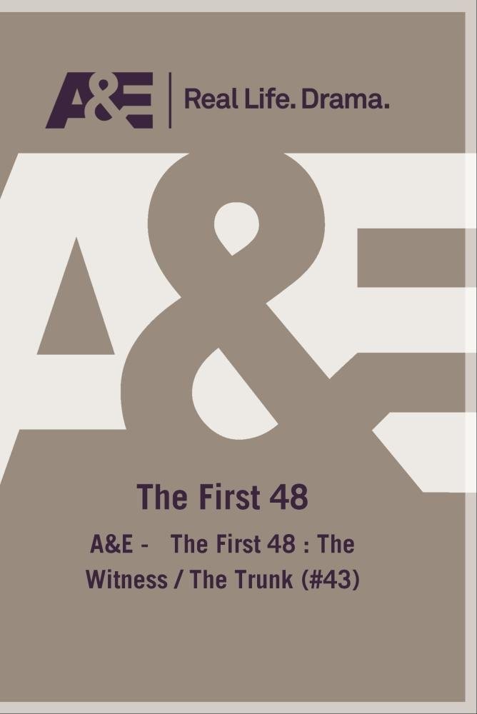 A&E: The First 48 : The Witness / The Trunk (DVD)