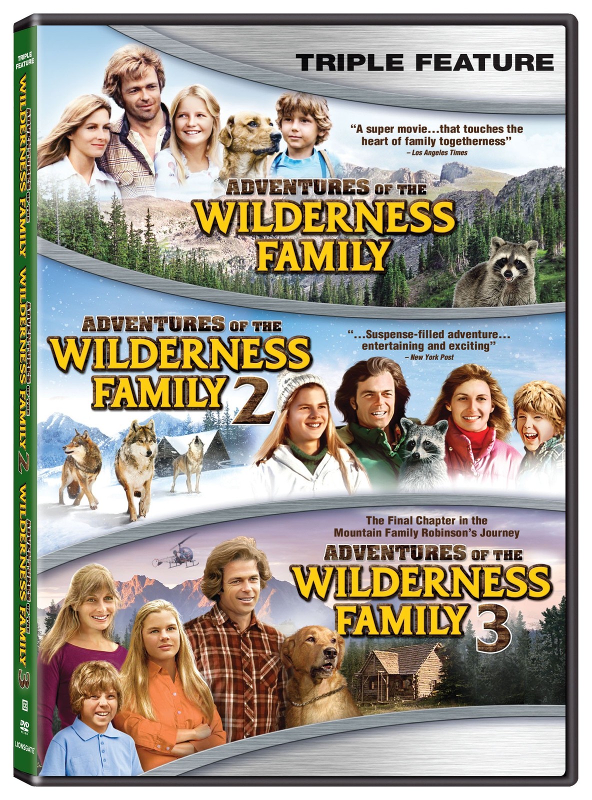 The Adventures Of The Wilderness Family Trilogy (DVD)