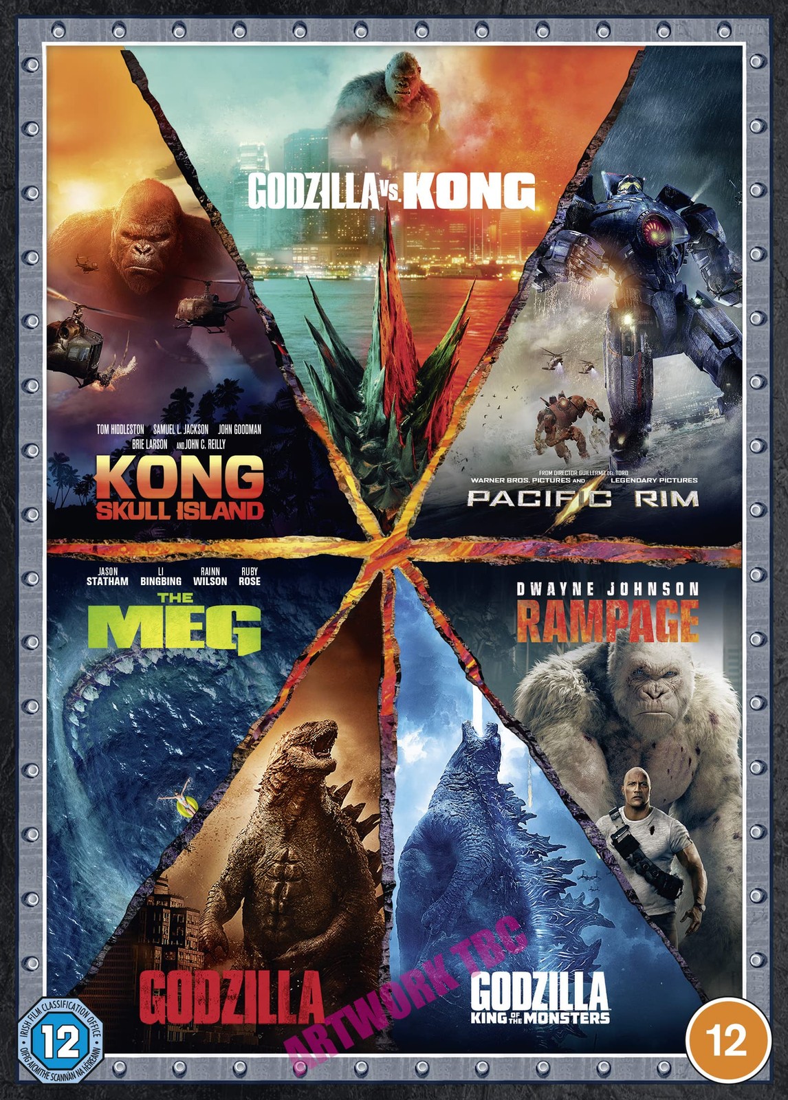 Modern Monsters 7-film Collection (DVD) Dwayne Johnson