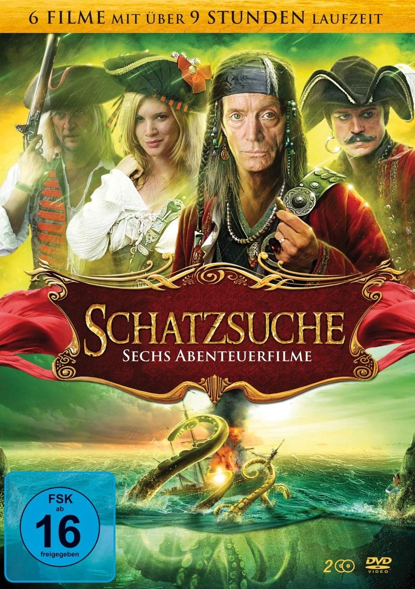 Schatzsuche: Sechs Abenteuerfilme (DVD) Various