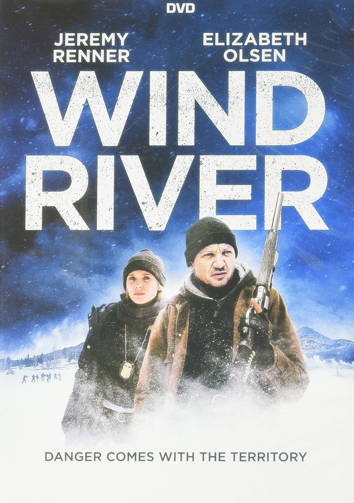 Wind River (DVD) Jeremy Renner Jon Bernthal Elizabeth Olsen Graham Greene